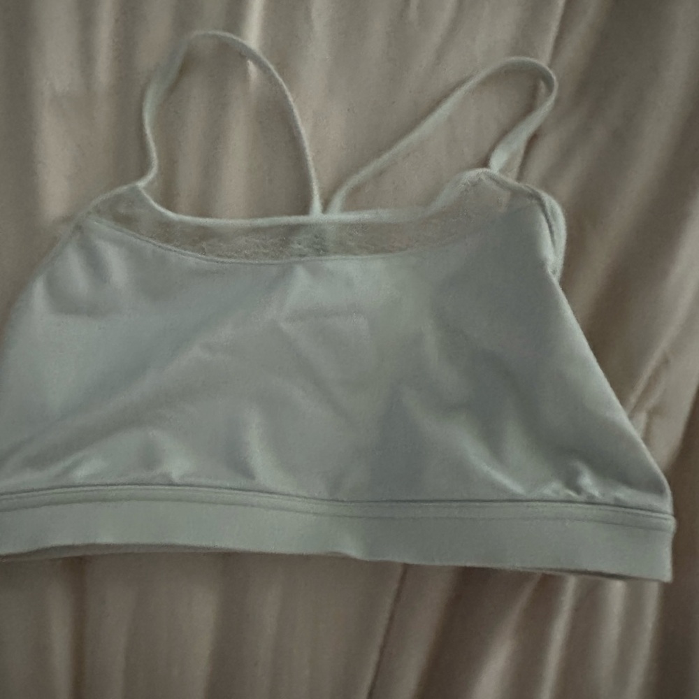 Capezio white Sports Bra